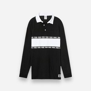 🌸New🌸 Pink Victoria’s Secret Polo Top Medium NWT